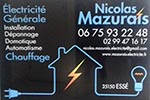 Nicolas Mazurais électricité