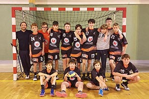 Handball Janzé - Equipe U15G - Garçons de 13 à 14 ans